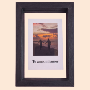 Marco con vidrio 21*30