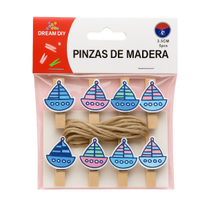 Pinzas barcos