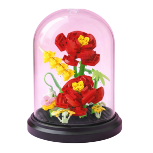 Flor Armable Rosa